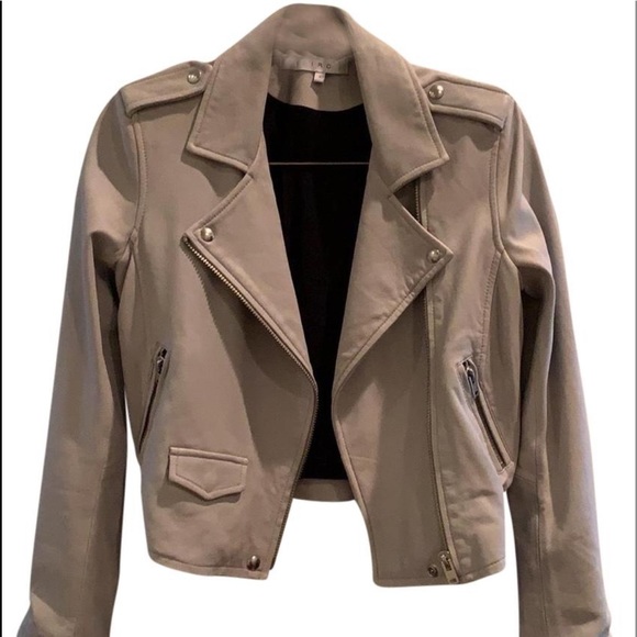 IRO Jackets & Blazers - IRO  Leather Moto jacket sold